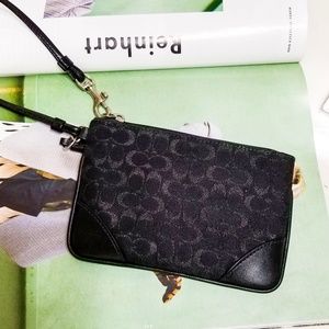 Coach Wristlet with Coach Logo!